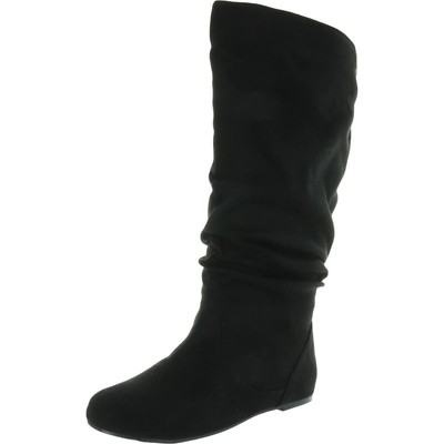 

Женские сапоги до колена Journee Collection Rebecca 02, черные, 9, средние (B,M) 9961, Черный