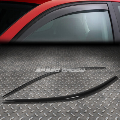 ДЛЯ 94-04 FORD MUSTANG 2DR ДЫМОТОННЫЙ ОТТЕНОК ОКНА ТЕНЬ/СОЛНЕЧНЫЙ ВЕТЕР/ДОЖДЕВОЙ ДЕФЛЕКТОР