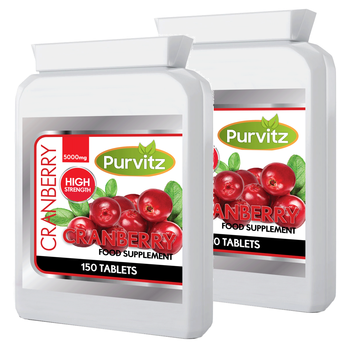 Cranberry Super Strength 5000mg 300 Tablets Cystitis Health Urinary