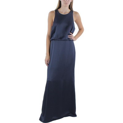 Женское длинное вечернее платье темно-синего цвета из коллекции Dressy Collection 14 BHFO 6996