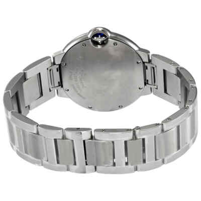 Pre-owned Cartier Ballon Bleu Automatic Silver Dial Unisex Watch Wsbb0048