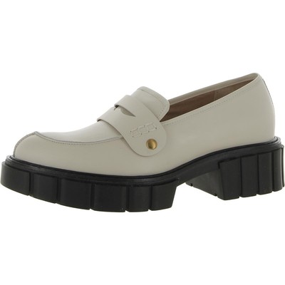

Женские кожаные лоферы Vionic Elodie Ivory 7 Medium (B,M) BHFO 8321, Cream/leather