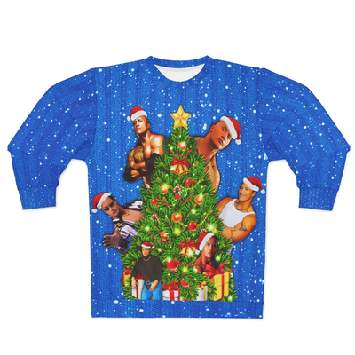 The rock ugly sweater top
