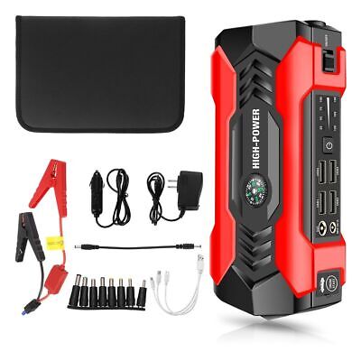 99800mAh Portable Car Jump Starter Booster Jumper Box Power Bank Battery Charger