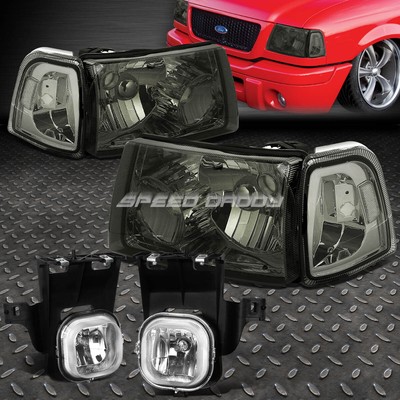 ФАРА С ЗАКОПЧЕННЫМ КОРПУСОМ + ЧЕТКИЙ УГЛОВОЙ СИГНАЛ + ПРОТИВОТУМАННАЯ ФАРА OE ДЛЯ FORD RANGER 06-07