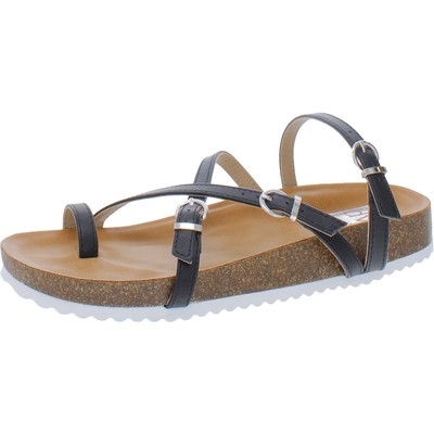 Женские сандалии Dolce Vita Boudicca, черные, на ножке, 6, средний (B,M) BHFO 5452