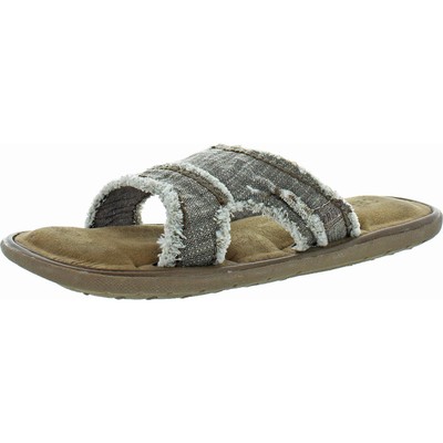 

Мужские шлепанцы Crevo Cory Brown Hemp Slip On Shoes 9 Medium (D) BHFO 3854, Chocolate