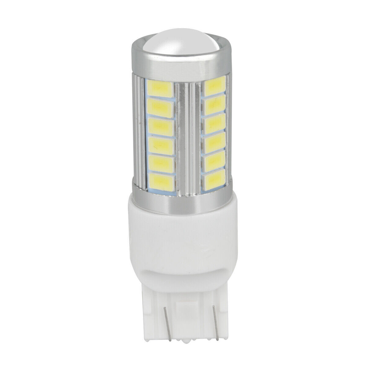 New 7443 7440 LED White 6000K Reverse Backup Turn Signal Parking Light Bulbs