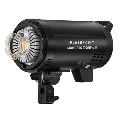 Flashpoint Studio Pro 1000 III-V 1000Ws R2 Monolight Flash,30W Lamp,Bowens Mount