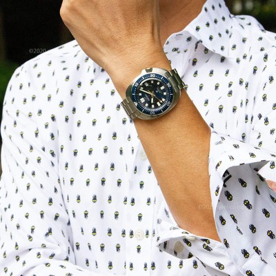 Pre-owned Seiko Prospex 2nd Divers Sbdc123 Automatic Men's Watch 55th Anniversary Limited