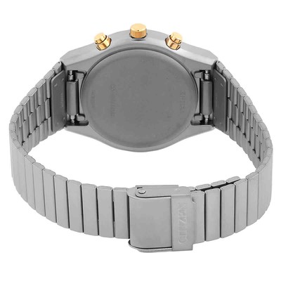 Pre-owned Citizen Chronograph Quartz Black Dial Men's Watch At2544-64e