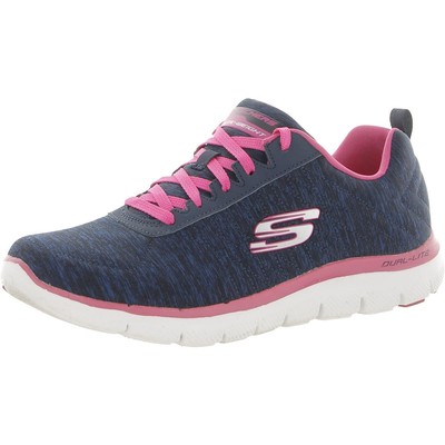 

Женские кроссовки Skechers Flex Appeal 2.0 Navy 8.5 Medium (B,M) BHFO 0384, Navy/pink