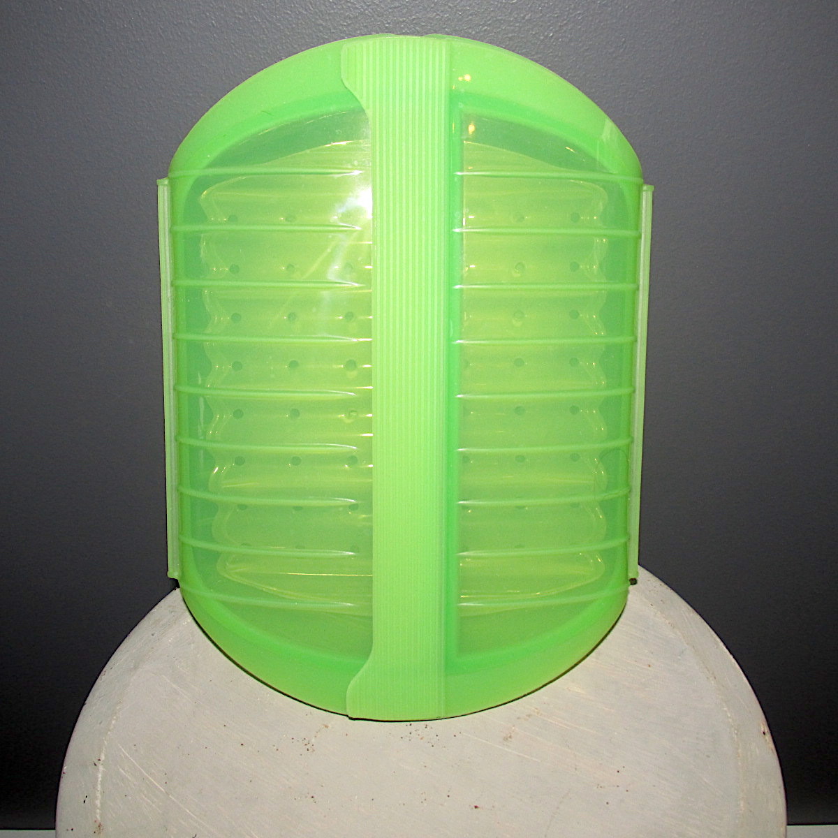 Lekue Steam Case With Tray 3-4 Person Green 47 Oz 1400 ML Plus Cookbook New