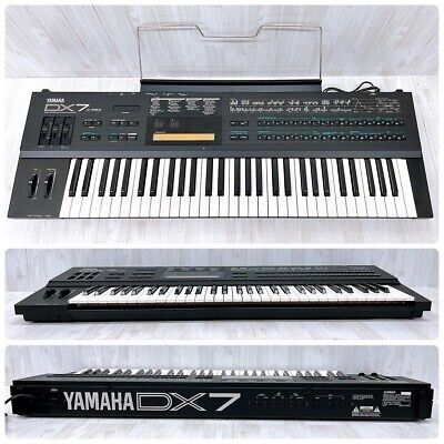 YAMAHA DX7 II-FD Synthesizer 61 Keys Keyboard Confirmed Operation with Hard Case