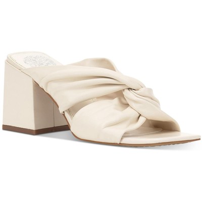 Женские босоножки Vince Camuto Jenabie White Mule, размер 11, средний (B,M), BHFO 3369