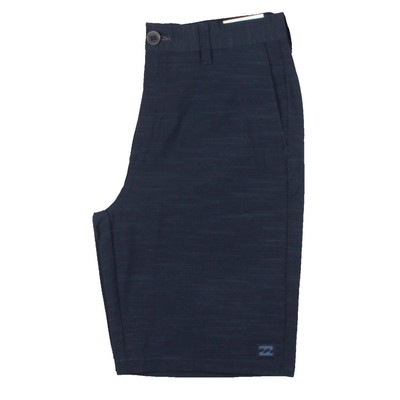 Повседневные шорты Billabong Boys Crossfire Navy Hybrid Slub Daytime 28 BHFO 2014