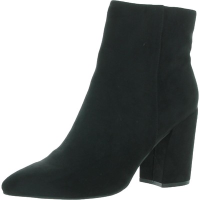 Sugar Womens Evvie Black Zipper Ankle Boots Shoes 7.5 Medium (B,M) BHFO 0973
