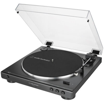 Audio-Technica AT-LP60X-BK Fully Automatic Belt Drive Turntable - Black