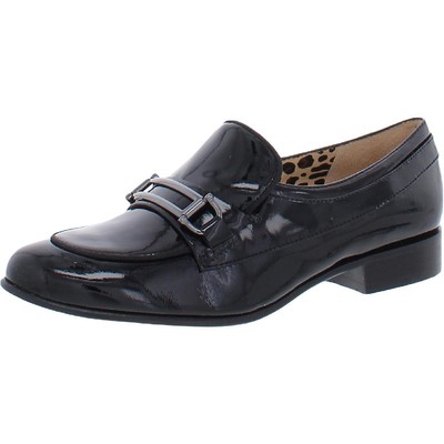 

Черные лоферы на каблуке Joan - David Davinton 5.5 Medium (B,M) BHFO 0373, Black/black patent, Davinton