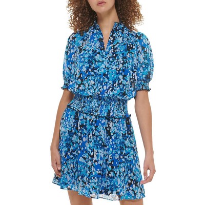 

Женское мини-платье трапециевидной формы из полиэстера Karl Lagerfeld Paris BHFO 4104, Super sonic blue