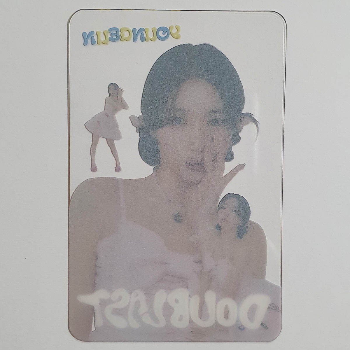 Youngeun Official Clear Photocard kep1er 2nd Mini Album Doublast