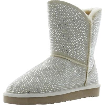 

INC Женские Бежевые Зимние Ботинки Adrie - Snow Boots 7 Medium (B,M) BHFO 2947, Cream bling