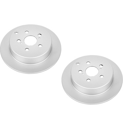 SET-P15JBR932EVC-2 Powerstop Brake Discs 2-Wheel Set Rear for Scion tC Matrix