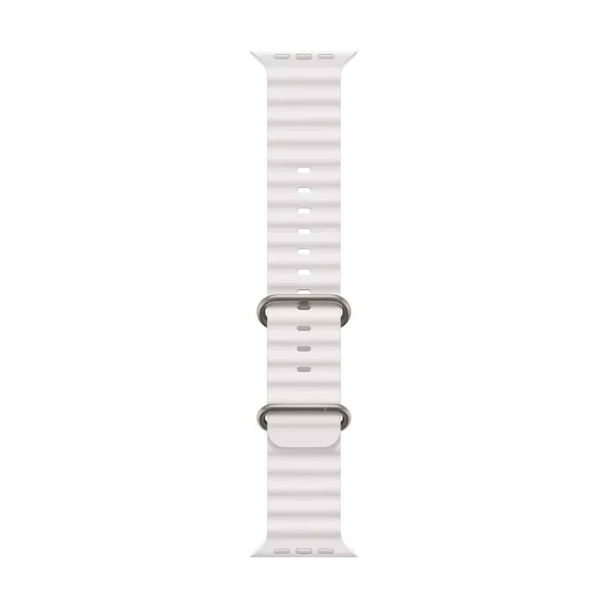 Универсальные часы Apple Ocean Band Watch Ultra/ Ультра 2 - Белые, Один размер (49 мм) Универсальные