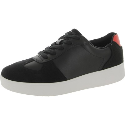 Повседневные и модные женские кроссовки Fitflop Womens Rally Black 6 Medium (B, M) BHFO 1549