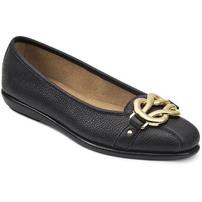 

Женские кожаные слипоны Big Bet Aerosoles, мокасины, лоферы, обувь BHFO 8526, Черный, Big Bet
