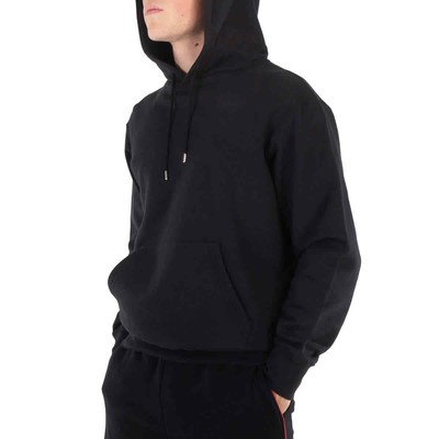 Pre-owned Ferragamo Red Stripe Drawsting Hoodie., Size Medium