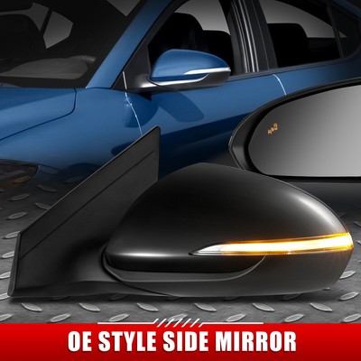 ДЛЯ 17-18 ELANTRA OE STYLE С ЭЛЕКТРОПРИВОДОМ + ОБОГРЕВОМ + УКАЗАТЕЛЬ ПОВОРОТА + БОКОВОЕ ЗЕРКАЛО ВОДИТЕЛЯ BSD