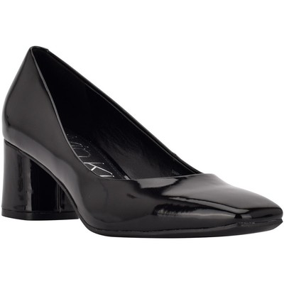 Женские туфли-лодочки Calvin Klein Alanta 2 из черной кожи, 6 средних размеров (B,M) BHFO 8985