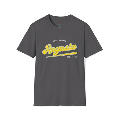 Hello Friends Augusta Est 1934 T-Shirt, Augusta GA T-Shirt