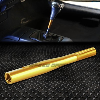 M10 X 1,5 ЗОЛОТИСТЫЙ АЛЮМИНИЕВЫЙ РЫЧАГ ПЕРЕКЛЮЧЕНИЯ ПЕРЕДАЧ MT / РУЧКА ПЕРЕКЛЮЧЕНИЯ ПЕРЕДАЧ НА 3,5 ДЮЙМА ВЫДВИГАЕТСЯ/УДЛИНЯЕТСЯ