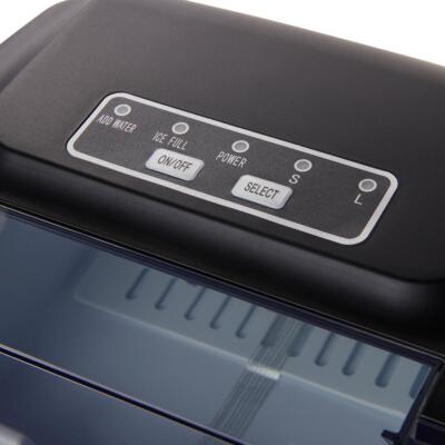 Improvements 26 lb. Portable Compact Ice Maker with Handle Refurbished