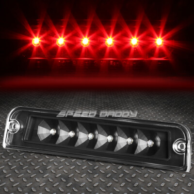 ДЛЯ 97-06 JEEP WRANGLER TJ СВЕТОДИОДНЫЙ ТРЕТИЙ ЗАДНИЙ СТОП-СИГНАЛ ЗАДНИЙ СТОП-СИГНАЛ ЧЕРНЫЙ