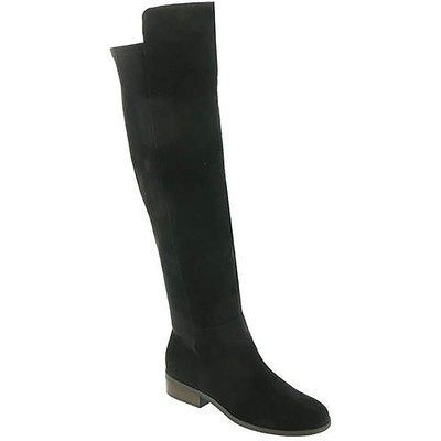 

Черные женские ботфорты Lucky Brand Calypso 10, средний (B,M) BHFO 3964, Black suede