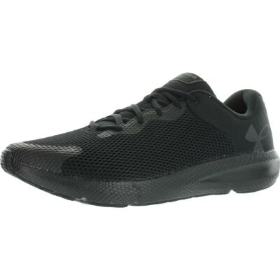 

Мужские легкие беговые кроссовки Under Armour Charged Pursuit 2 с большим логотипом, Black/black, Charged Pursuit 2