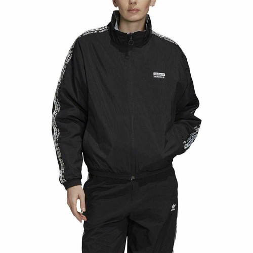 

[FQ2411] Мужская двусторонняя куртка Adidas, Черный