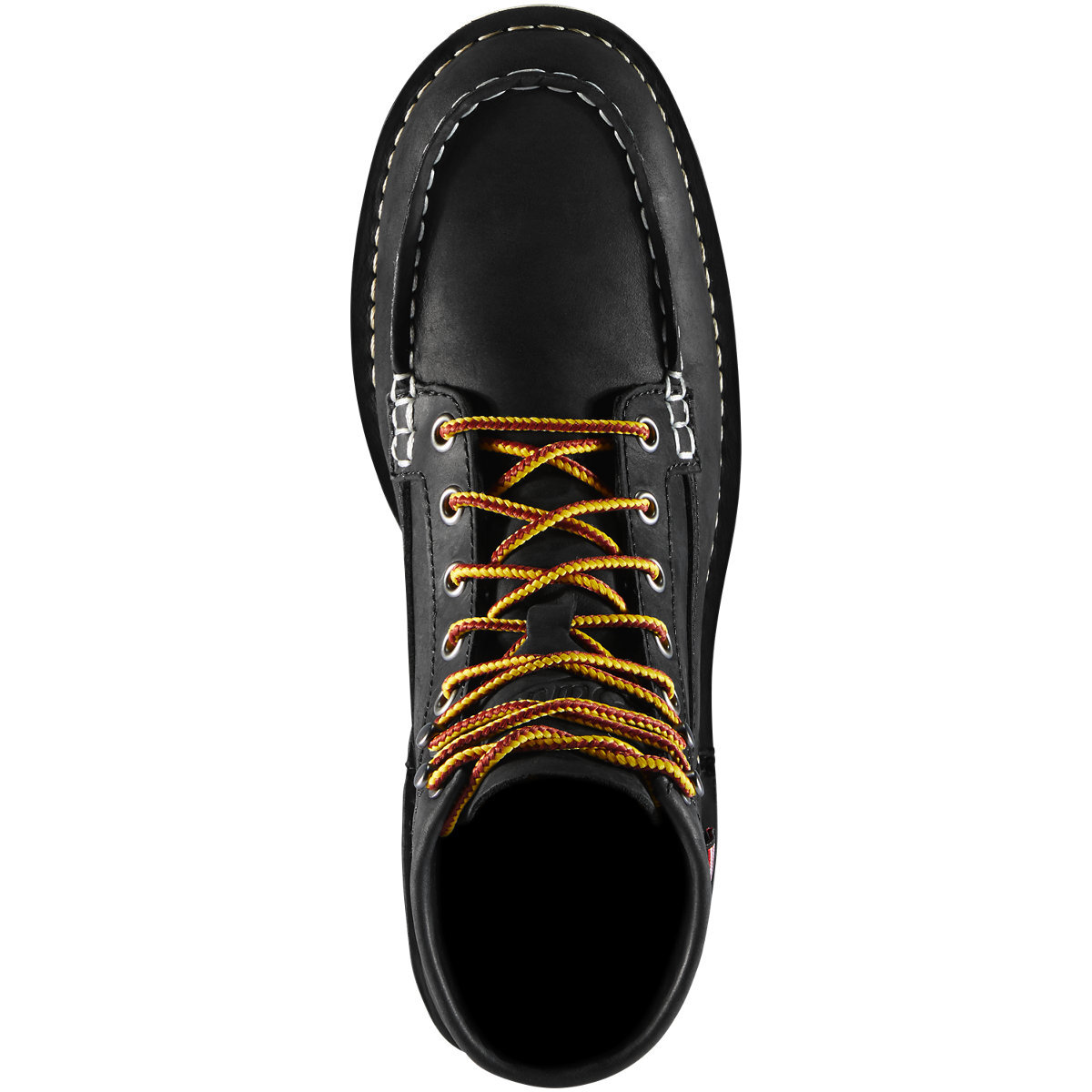 Pre-owned Danner ® Women's Bull Run Toe 6" Black Work Boots 15587 - All Sizes -
