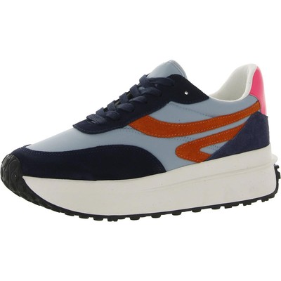 Повседневные и модные кроссовки Steve Madden Womens Actions синего цвета 9 Medium (B, M) 9188
