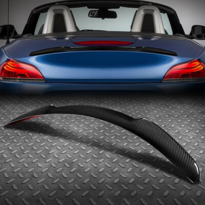 ДЛЯ 09-16 BMW Z4 КАРБОНОВЫЙ V-ОБРАЗНЫЙ СПОЙЛЕР С УТИНЫМ КЛЮВОМ НА ЗАДНЕЙ КРЫШКЕ БАГАЖНИКА, КРЫЛО