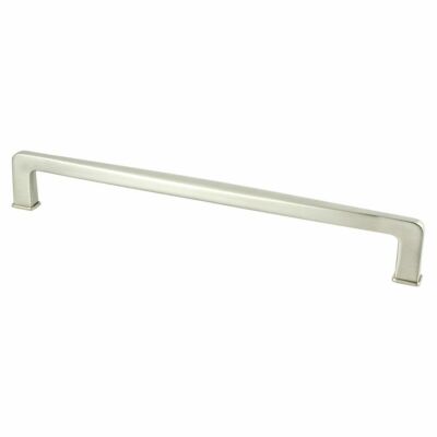 Berenson 1260-1BPN-P Brushed Nickel (238mm) 9 3/8'' Subtle Surge Cabinet Pull NEW