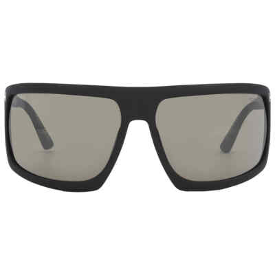 Pre-owned Tom Ford Clint Roviex Mirror Wrap Unisex Sunglasses Ft1066 02l 68 Ft1066 02l 68 In Brown