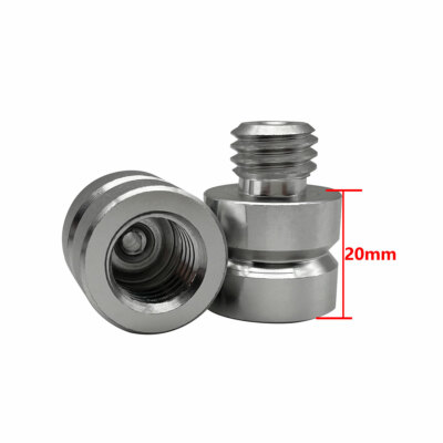2 PCS PRISM ADAPTER 5/8 THREAD BOTH MALE AND FEMALE THREAD FOR GPS RTK SURVEYING
