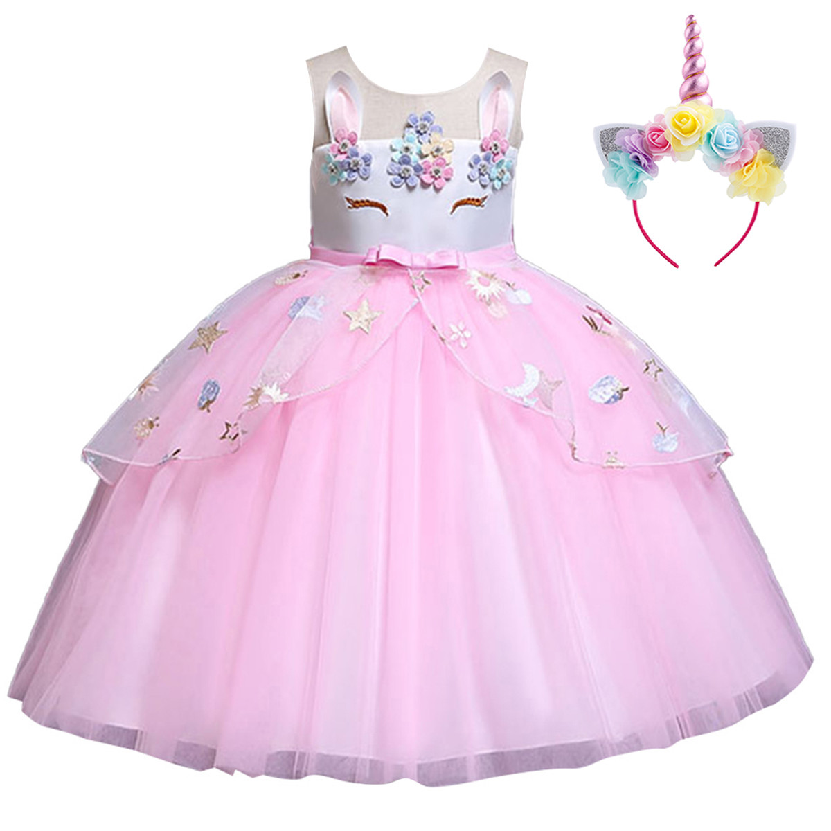 flower girl unicorn dress