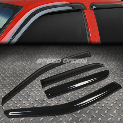 ДЛЯ 04-06 CADILLAC SRX ДЫМЧАТЫЙ ТОНИРОВАННЫЙ КОЗЫРЕК ДЛЯ ЗАЩИТЫ ОТ СОЛНЦА, ВЕТРА и ДОЖДЯ