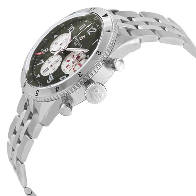 Pre-owned Breitling Super Avi Chronograph Automatic Chronometer Mens Watch Ab04452a1l1a1