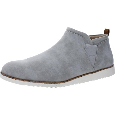 LifeStride Womens Zion Gray Faux Leather Shooties 7.5 Medium (B,M) BHFO 2844